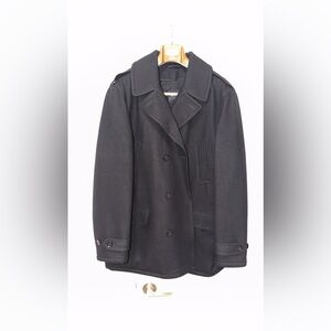 Express Black Men’s Peacoat
